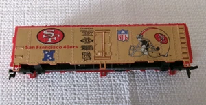 Mantua HO Scale San Francisco 49ers Box CarSuper Bowl Express NFL Certified 1993 - Picture 1 of 7