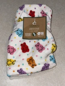 Deborah Connolly Gummy Bear Finger Tip Towels Set Of 2 Multicolor Candy NWT - Picture 1 of 4