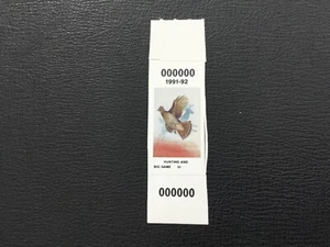 ICOLLECTZONE US New York 91-92 Hunting and Big Game Stamp - Picture 1 of 1