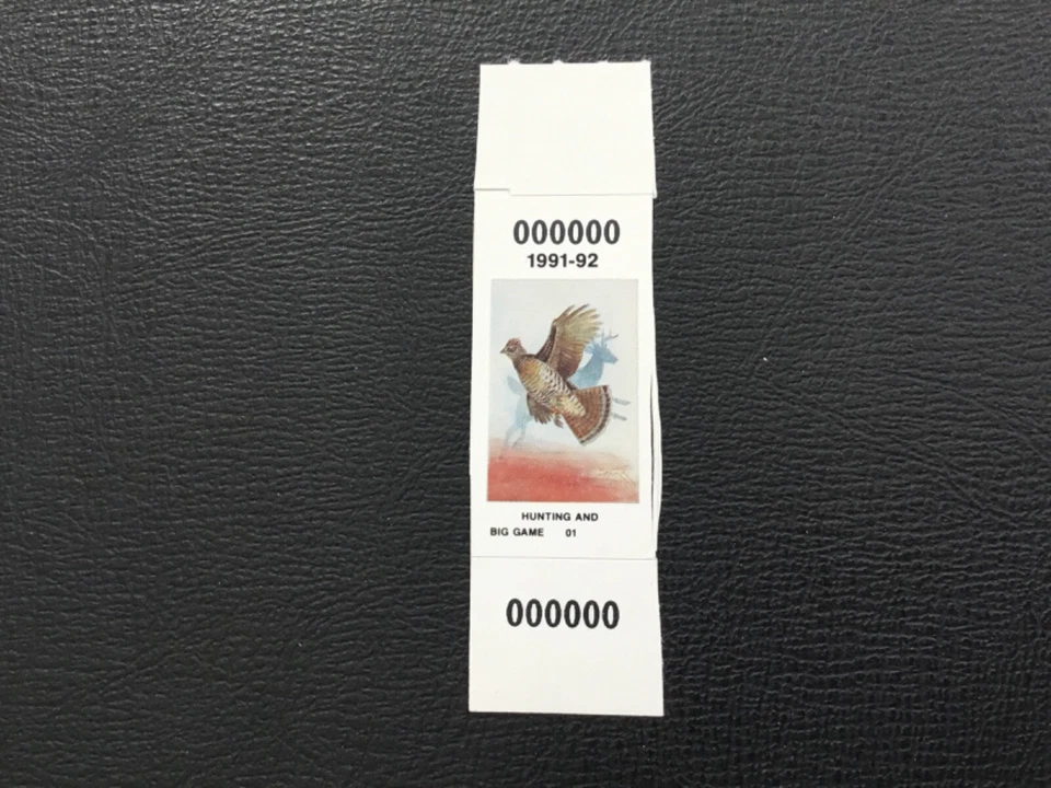 ICOLLECTZONE  US New York 91-92 Hunting and Big Game Stamp - Image 1 of 1