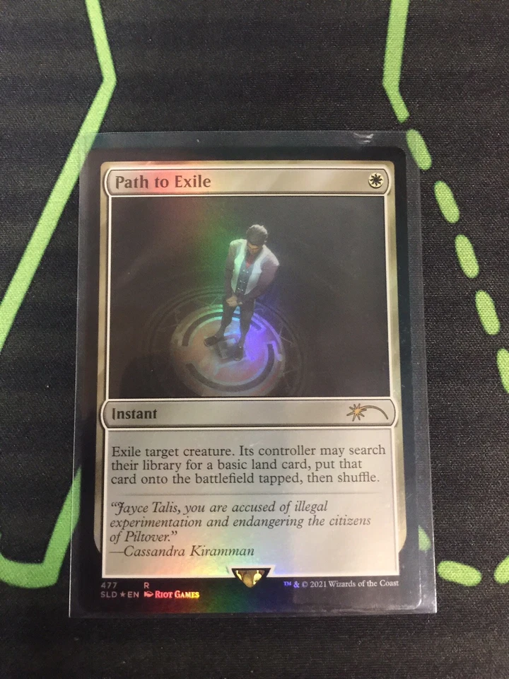 MTG Magic The Gathering Path To Exile Foil 477 Secret Lair White Commander  - Image 1 of 1