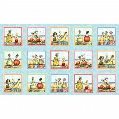 Fruit Ladies de Elizabeth's Studio - Panel azul #1521 Foto 1 de 1