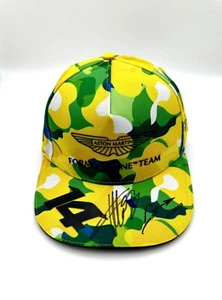 Formula 1 F1 Aston Martin Brazil Limited Edition Cap Signed by Fernando Alonso - Picture 1 of 5