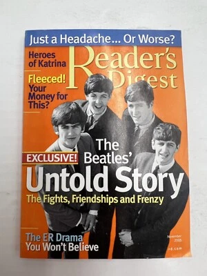 Readers Digest Magazine November 2005 Issue - The Beatles' Untold Story - Image 1 of 4