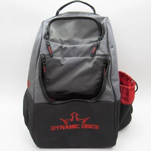 Ogio Dynamic Discs Disc Golf Bag Backpack Pack Caddy Grey Black Red - Picture 1 of 15