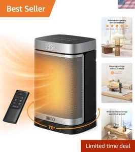 Portable 1500W Electric Heater for Home Office - Lightweight & Versatile Heating - Picture 1 of 8