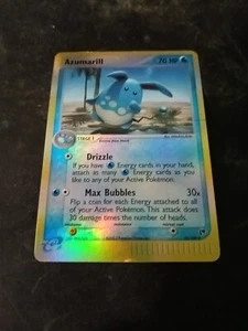 Pokémon TCG Azumarill EX Sandstorm 30 Reverse Holo Uncommon - Picture 1 of 3