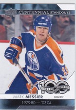 17/18 UD...MARK MESSIER...CENTENNIAL STANDOUTS...CARD # CS-11...OILERS