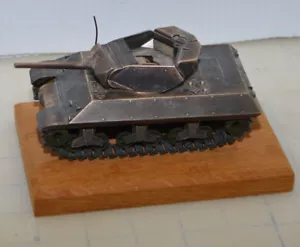 Solido M10 Tank Destroyer No. 232 1/50 Scale 1972 Diecast - Rare Finish - Picture 1 of 8