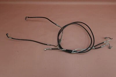 2012-2016 Harley Davidson FLHX Street Glide Front ABS Brake Line Hose Set - Image 1 of 4