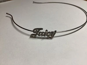 Diadema de Metal Tono Plateado con Cristales “Juicy” - Joyería para el Cabello De Colección Envío gratis - Imagen 1 de 5