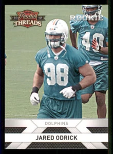 2010 Panini Threads #235 Jared Odrick RC - Picture 1 of 2