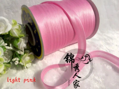 Ribbon Roll Crafts Sewing Material DIY Satin Sewing Trims Edge Bias Binding Tape - Image 1 of 4