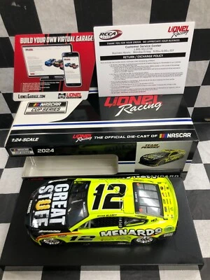 Ryan Blaney 2024 Menards / Great Stuff ~Div 0006 Di 0528~ 1/24 C122423NENRB - Immagine 1 di 4