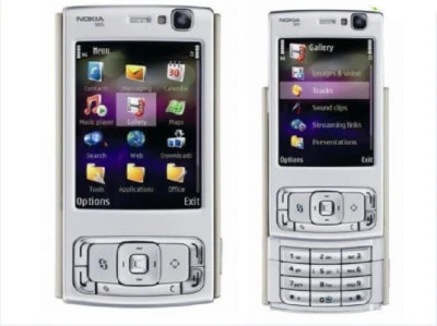 Original Nokia N95 Mobile Phone 3G HSDPA 2100 WIFI GPS 5MP Unlocked Cellphone - Image 1 of 4