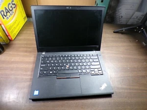 THINKPAD LENOVO T480 INTEL CORE I5 8TH GEN 8GB RAM **POWER ON NO IMAGE **NO HD/ - Afbeelding 1 van 7