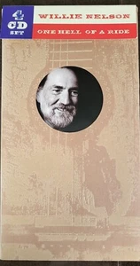 WILLIE NELSON "ONE HELL OF A RIDE" (2008) 4 CD BOX SET [100 SONGS] OOP - Picture 1 of 12