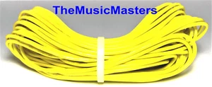 18 Gauge 50' ft Yellow Auto PRIMARY WIRE 12V Auto Wiring Car Power Remote Cable - Picture 1 of 5
