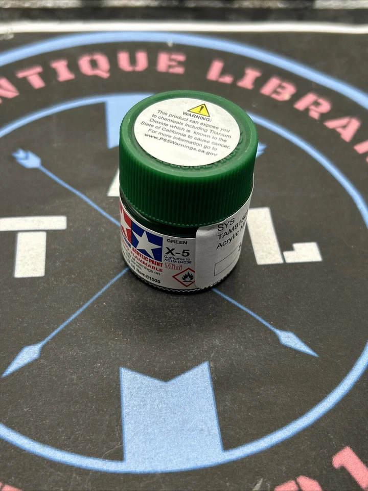Tamiya Acrylic Paint  X-5 Green. 10ml. New. - Image 1 of 1