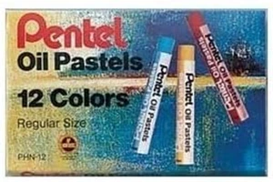Juego de 12 colores de pasteles al óleo Pentel Arts (PHN-12) - Imagen 1 de 1