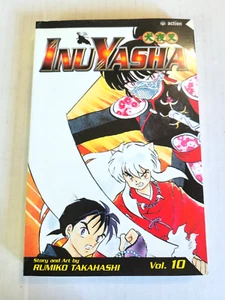 English Manga Inuyasha Vol 10 Rumiko Takahashi 1st printing 2004 Viz - Picture 1 of 7
