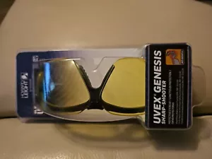 Howard Leight Genesis Shooting Glasses, Black Frame Amber Anti-Fog Lens #R-03571 - Picture 1 of 3