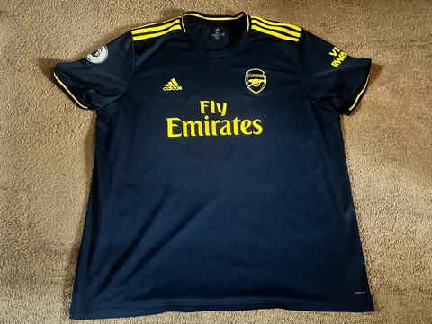 ARSENAL Officially Licensed adidas Aubameyang Size 3XL Jersey Cover