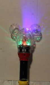 Disney World Parks Mickey Mouse Filmstreifen beleuchtet Luftblasenstab funktioniert Dumbo Stkr - Bild 1 von 6