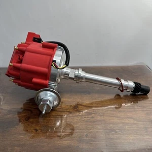 Red HEI Distributor Cap High Performance for GM/Chevy Small Block Big Block 65k - Picture 1 of 9