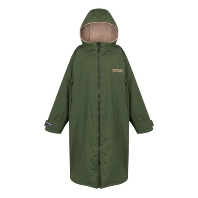 Regatta Adults Waterproof Changing Robe - Dark Khaki