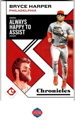 2019 Panini Chronicles #5 Bryce Harper - Image 1 of 2
