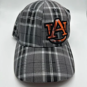 Auburn Tigers NCAA karierte Baseballkappe Mütze Herren verstellbar orange AU Logo - Bild 1 von 5