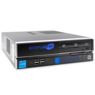 Desktop Computer SFF Compact I5 16gb 240gb 1tb 1gb Gpu Gt710 Win10 Refurbished - Image 1 of 4
