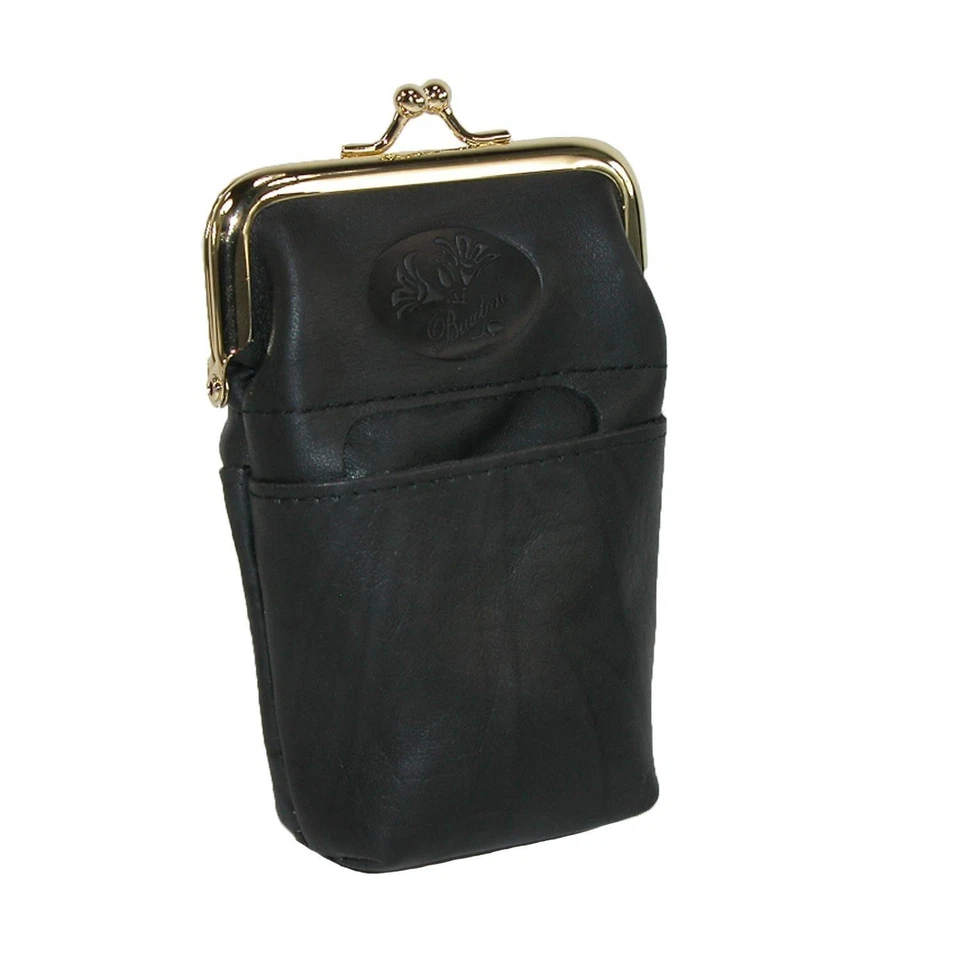 Buxton Women's Leather Framed Cigarette Case Wallet with Floral Emboss - Image 1 of 1