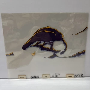 The Land Before Time 1988 Art Animation Production Cel Littlefoot Mama Cloud - Picture 1 of 6