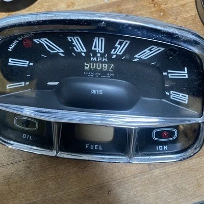 Austin A35 sn4700/12 Smiths Instrument Cluster -Speedometer Speedo guage  - Image 1 of 4