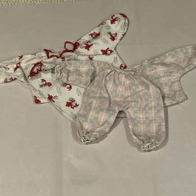 复古自制婴儿柔软法兰绒婴儿衣服 — 第 1/4 张图片