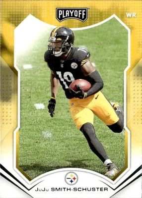 2021 Panini Playoff JuJu Smith-Schuster 45 Pittsburgh Steelers - Image 1 of 2