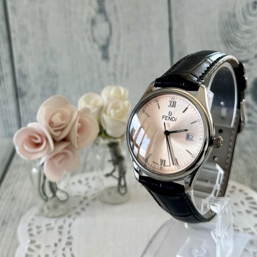 Raro Orologio Fendi 210G Uomo Rosa Salmone