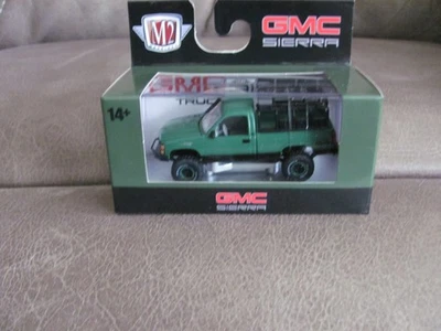 Máquinas M2 WMTS17 1989 GMC Sierra 1500 4x4 todoterreno NUEVO edición limitada 22-06 1:64 Walmart Foto 1 de 4
