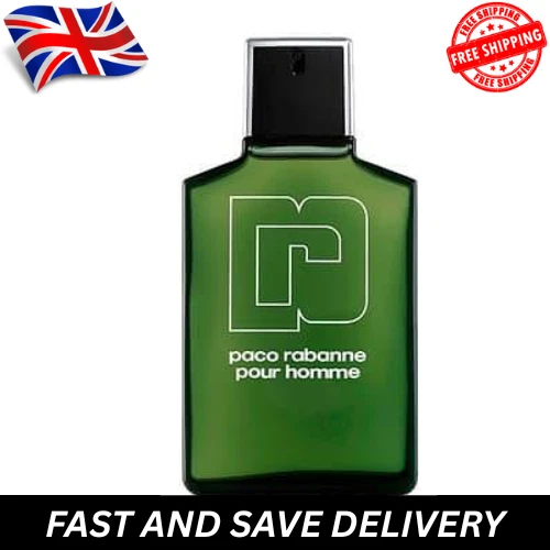 Paco Rabanne Pour Homme EDT 100ml Spray for Men Classic Fresh Masculine Scent