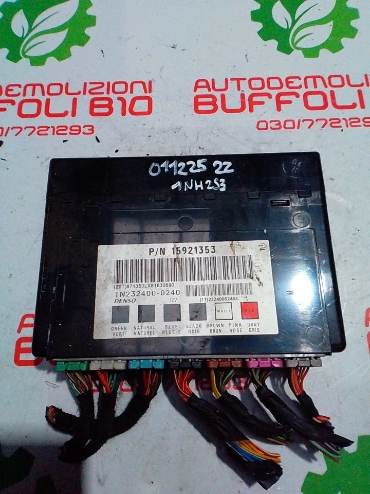 BODY COMPUTER PER CHEVROLET Captiva 1° Serie 15921353 Z20S (06>) - Immagine 1 di 2