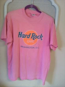 Hard Rock Cafe Washington DC One Size Fits All Pink - Picture 1 of 4