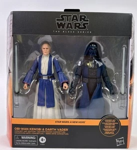 Star Wars The Black Series Obi-Wan Kenobi & Darth Vader Two Pack Figures Set - Picture 1 of 5