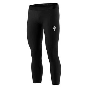 THERMAL LONG PANT MAN RUNNING LEGGINGS IVY - MACRON - S to 3XL - Picture 1 of 10