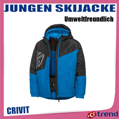 Crivit Jungen Skijacke wasserabweisend/wattiert 3000 mm Skipasstasche Gr 146/152 - Bild 1 von 2