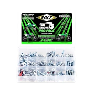 KIT DE PERNOS PRO PACK 2 TIEMPOS KX KAWASAKI KX125 KX250 KX500 1988 - 2008 - Imagen 1 de 1