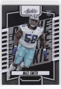 2023 Panini Absolute Mazi Smith #157 Black Foil RC Rookie #157 - Bild 1 von 2