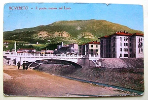 ROVERETO - Il ponte nuovo sul Leno [picc. colori viagg.] - Picture 1 of 1