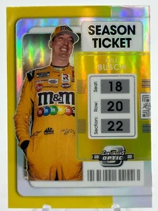 Boleto de temporada Kyle Busch Silver 2022 Panini Chronicles Nascar - Imagen 1 de 2